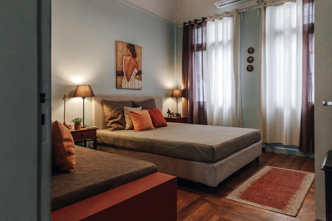 Monastiraki-Psiri, Old Town, 3-Bdr Apt, Sleep 6-10P, Spacious Court Yard 아테네 외부 사진
